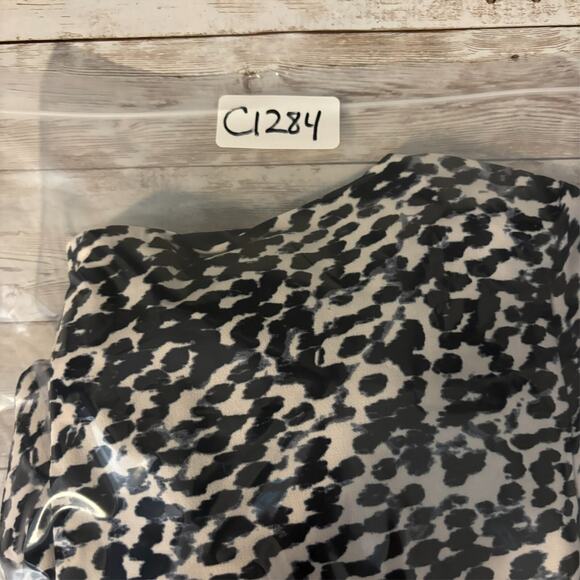 Lauren Ralph Lauren Dress 8 Mob Wife Animal Print Side Ruched Stretchy Sheath - Picture 10 of 10